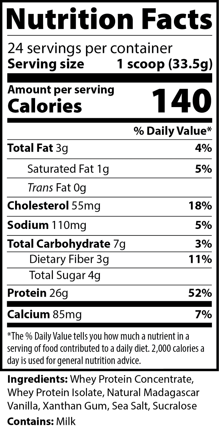 Whey Protein (Vanilla)