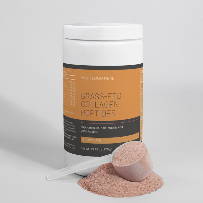 Grass-Fed Collagen Peptides Powder (Chocolate)