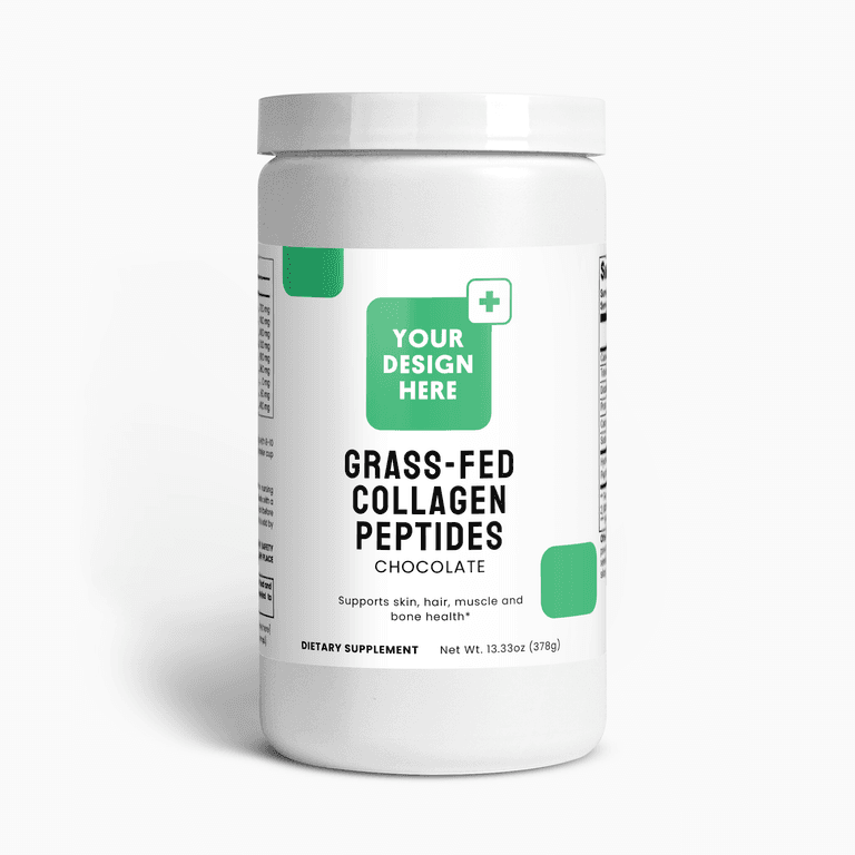 Grass-Fed Collagen Peptides Powder (Chocolate)