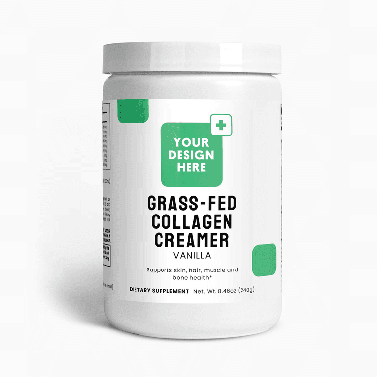 Grass-Fed Collagen Creamer (Vanilla)