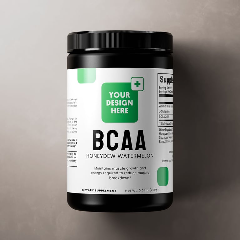 BCAA Post Workout Powder (Honeydew/Watermelon)