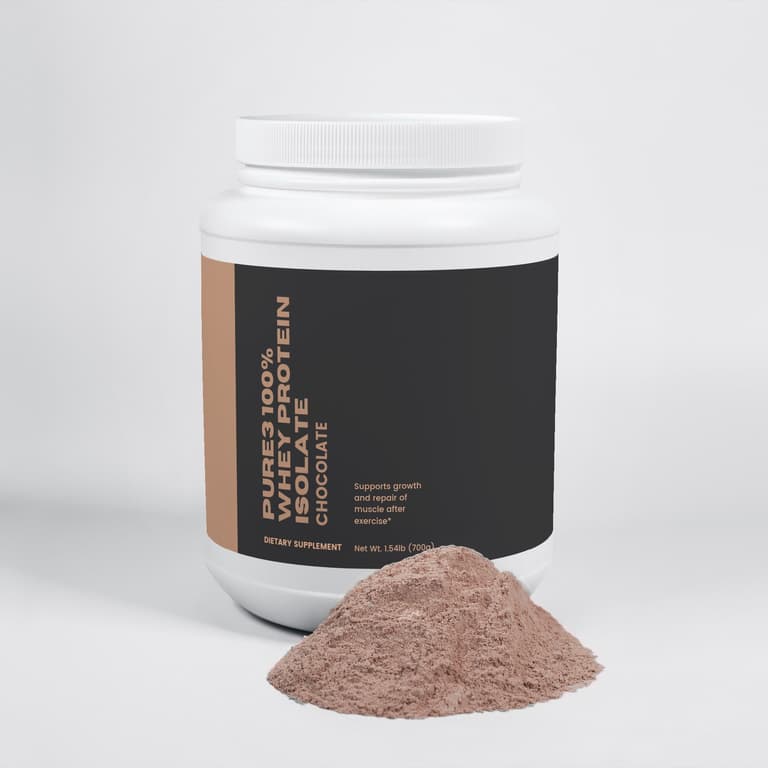 Pure3 100% Whey Protein Isolate (Chocolate)