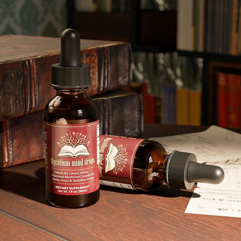 Mushroom Energy & Cognition Drops