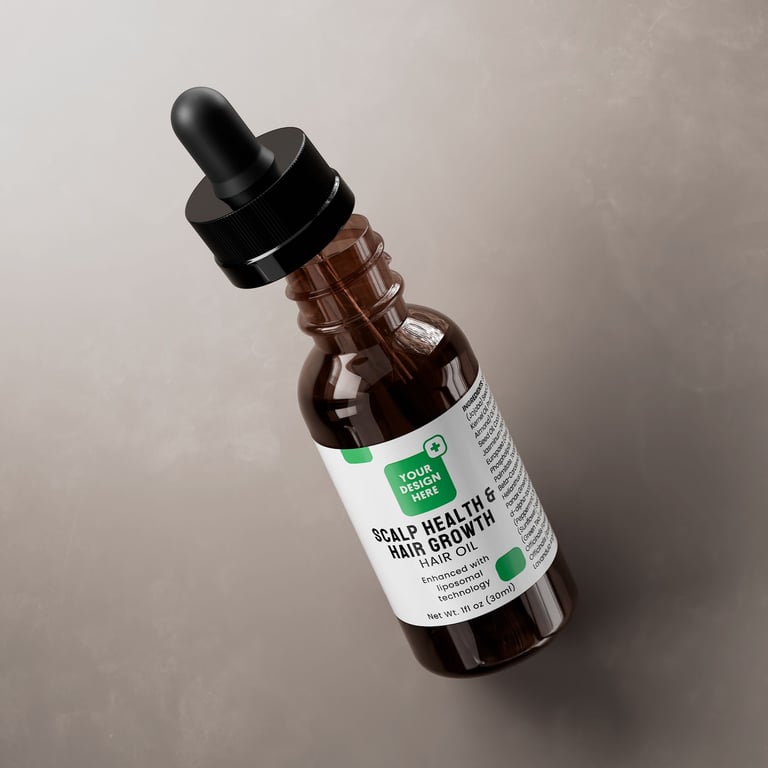 Hair Oil for Scalp Health and Hair Growth