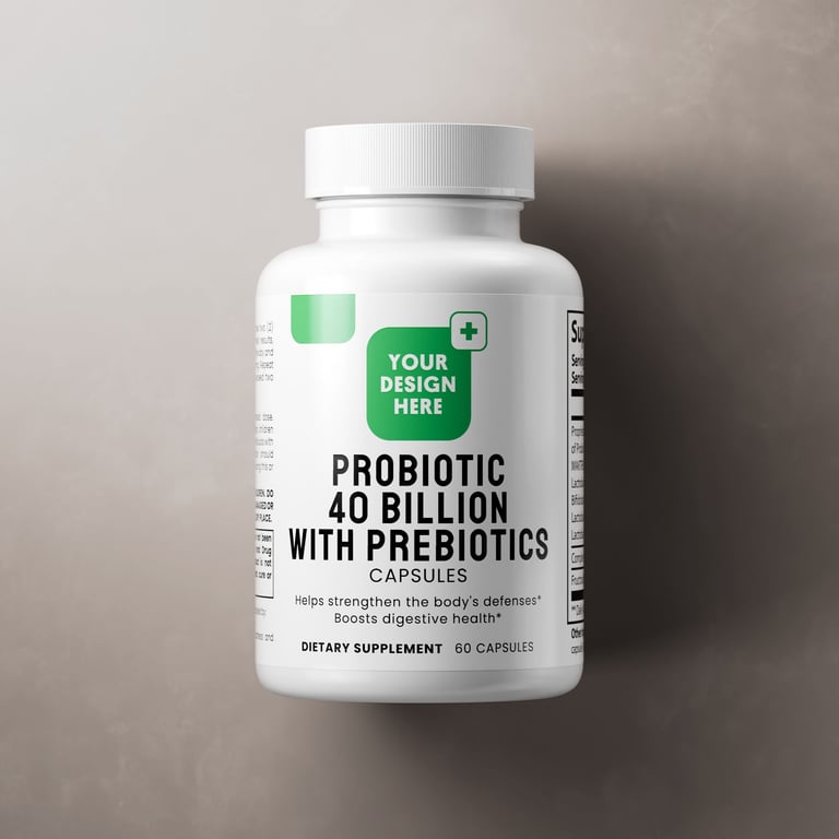 Probiotic 40 Billion with Prebiotics