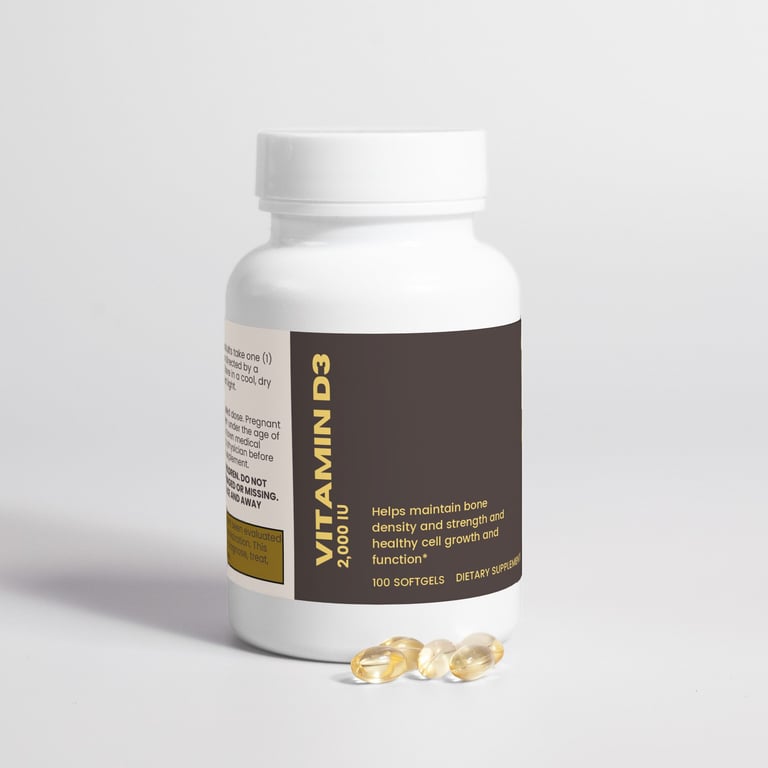 Vitamin D3 2,000 IU