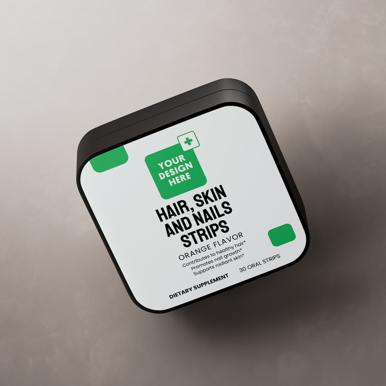 Hair, Skin and Nails Strips